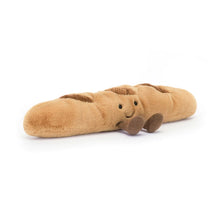 Cargar imagen en el visor de la galería, Barra de pan / Amuseable Baguette 9x34 cm Jellycat