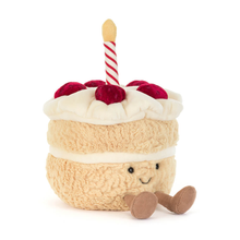 Cargar imagen en el visor de la galería, Tarta de cumpleaños / Amuseable Birthday Cake Jellycat 16x12cm