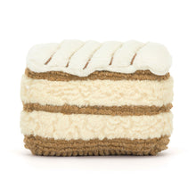Cargar imagen en el visor de la galería, Milhojas pastelería / Pretty Pastiserie Mille Feuille Jellycat 6x9cm