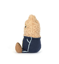 Cargar imagen en el visor de la galería, Cacahuete estudiante estrella / Amuseables Peanut Star Student Outfit Jellycat 15x7x6 cm