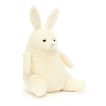 Cargar imagen en el visor de la galería, Conejito blanco gordote / Amore Bunny Jellycat  26x18cm

