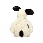 Cargar imagen en el visor de la galería, Perrito / Bashful Black & Cream Puppy Medium Jellycat 31x12 cm