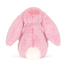Cargar imagen en el visor de la galería, Conejo rosa brillante orejas flores / Blushkin Blossom Luxe Bunny Original Jellycat 31x12x9 cm