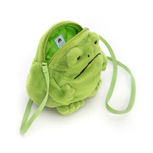 Cargar imagen en el visor de la galería, Bolso rana / Ricky Rain Frog Bag Jellycat 17x17 cm