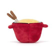 Cargar imagen en el visor de la galería, Fondue / Amuseables Cheese Fondue Jellycat 13x15x20 cm