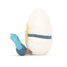Cargar imagen en el visor de la galería, Huevo buceador  / Amuseables Boiled Egg Scuba 14x9 cm Jellycat

