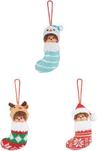 Cargar imagen en el visor de la galería, Xmas Ornaments Light Blue Monchhichi