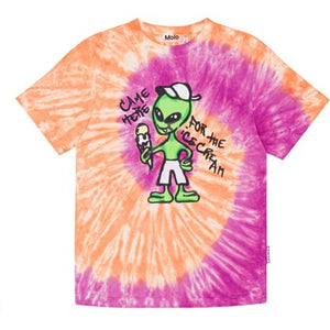 Camiseta manga corta alien  / Ember Purple Dye Riley Molo