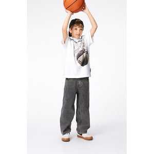 Camiseta manga corta canasta basquet  / Basket Net  Riley Molo