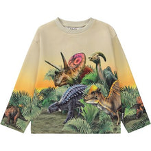 Cargar imagen en el visor de la galería, Sudadera dinosaurios    / Sweatshirt  Friendly Dinos  print Monte Molo

