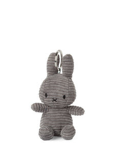 Miffy Corduroy Grey Keychain 10 cm