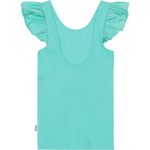 Camiseta tirantes verde  / Pacific Ranja Molo