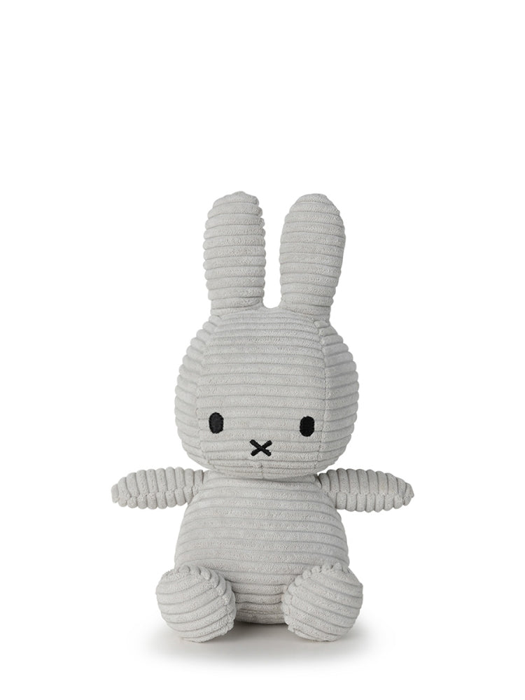 Miffy ECO Corduroy - 23 cm - 9  Soft Grey