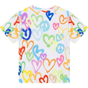 Camiseta manga corta corazones  /  Variety Hearts Riley Molo