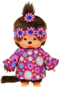 Flower Power Girl Monchhichi 20 cm