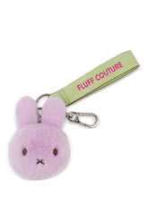 Cargar imagen en el visor de la galería, Miffy ECO Fuzzy Bag Charm lila  - 11 cm - 4,5
