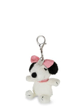 Cargar imagen en el visor de la galería, Lucky Belle Fuzzy Keychain Cream - 10 cm - 4
