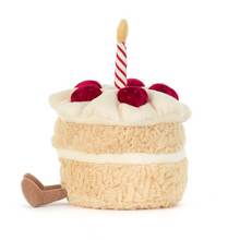 Cargar imagen en el visor de la galería, Tarta de cumpleaños / Amuseable Birthday Cake Jellycat 16x12cm
