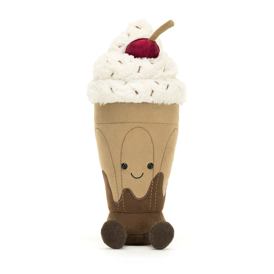 Batido de chocolate / Amuseables Marin Chocolate Milkshake Jellycat 27x7x7cm