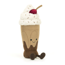 Cargar imagen en el visor de la galería, Batido de chocolate / Amuseables Marin Chocolate Milkshake Jellycat 27x7x7cm

