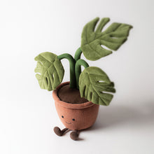 Cargar imagen en el visor de la galería, Monstera planta / Amuseables Monstera Plant Jellycat 43x15x14 cm
