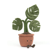 Cargar imagen en el visor de la galería, Monstera planta / Amuseables Monstera Plant Jellycat 43x15x14 cm
