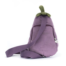 Cargar imagen en el visor de la galería, Bolso berenjena  /  Amuseables Aubergine Bum Bag   27cm x 20cm x 6cm ( envios a partir del 6 de junio)
