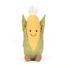 Cargar imagen en el visor de la galería, Amuseables Sweetcorn Jellycat 27x8x8 cm
