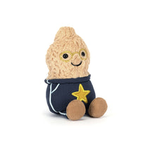 Cargar imagen en el visor de la galería, Cacahuete estudiante estrella / Amuseables Peanut Star Student Outfit Jellycat 15x7x6 cm
