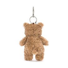 Cargar imagen en el visor de la galería, Oso llavero  / Bartholomew Bear Bag  Charm Jellycat 12x6cm
