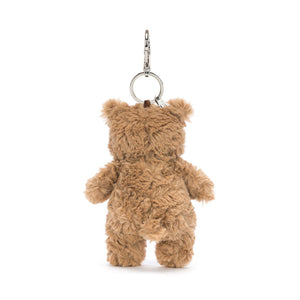 Oso llavero  / Bartholomew Bear Bag  Charm Jellycat 12x6cm