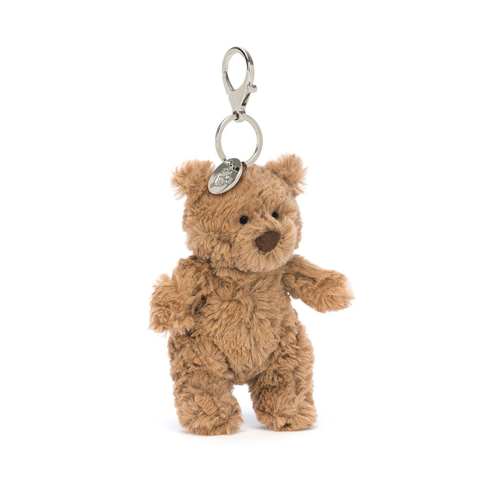 Oso llavero  / Bartholomew Bear Bag  Charm Jellycat 12x6cm