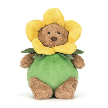 Cargar imagen en el visor de la galería, Bartholomew Bear Daffodil Outfit Jellycat 26x15x15 cm
