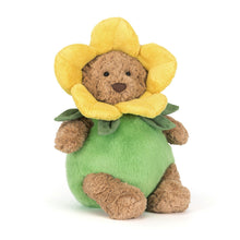 Cargar imagen en el visor de la galería, Bartholomew Bear Daffodil Outfit Jellycat 26x15x15 cm
