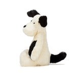 Cargar imagen en el visor de la galería, Perrito / Bashful Black &amp; Cream Puppy Medium Jellycat 31x12 cm
