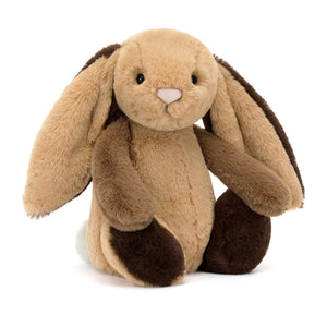 Conejo Patchwork   / Bashful Patchwork Brown Bunny Original Jellycat  32x12x9 cm