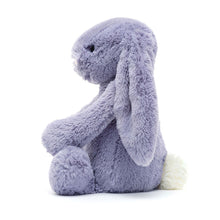 Cargar imagen en el visor de la galería, Conejo violeta /   Bashful Viola Bunny Original Original Jellycat 31x12x9 cm
