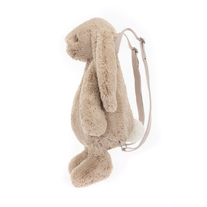 Mochila conejo  / Bashful Beige Bunny Backpack' Jellycat 18x9x8 cm