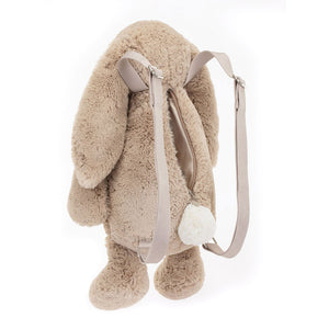 Mochila conejo  / Bashful Beige Bunny Backpack' Jellycat 18x9x8 cm