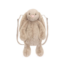 Cargar imagen en el visor de la galería, Mochila conejo  / Bashful Beige Bunny Backpack&#39; Jellycat 18x9x8 cm

