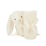 Doudou conejito crama / Bashful  Cream Bunny Soother Jellycat 34x34 cm