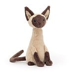 Cargar imagen en el visor de la galería, Siamese gato  / Iris Siamese Cat 27x12 cm Jellycat

