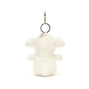 Llavero oveja  / Little Lamb Bag Charm Jellycat  17x6x8 cm