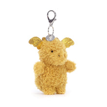 Cargar imagen en el visor de la galería, Dragon  llavero / Little Dragon Bag Charm 18X6 cm Jellycat
