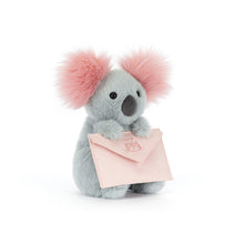 Cargar imagen en el visor de la galería, Koala con mensaje / Koala with Message 20x12x11 cm RESERVA ( máximo 1 por cliente)
