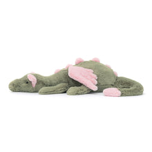Cargar imagen en el visor de la galería, Dragon colores / Malachy  Dragon  Jellycat 12x14x50 cm

