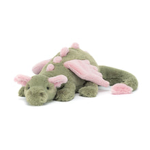 Cargar imagen en el visor de la galería, Dragon colores / Malachy  Dragon  Jellycat 12x14x50 cm
