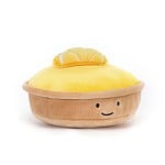 Cargar imagen en el visor de la galería, Tarta de limon pastelería  / Pretty Pastiserie Tarta Aux Citron  Jellycat 10x5 cm
