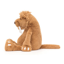 Cargar imagen en el visor de la galería, Tigre dientes de sable/ Stellan Sabre Tooth TigerJellycat 49x17x16 cm
