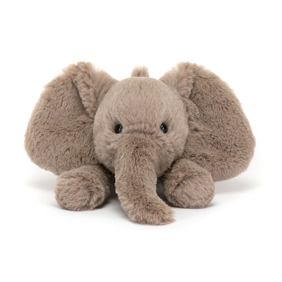 Elefante tumbado   / Smudge Tiny Elephant Jellycat  13x5x6 cm